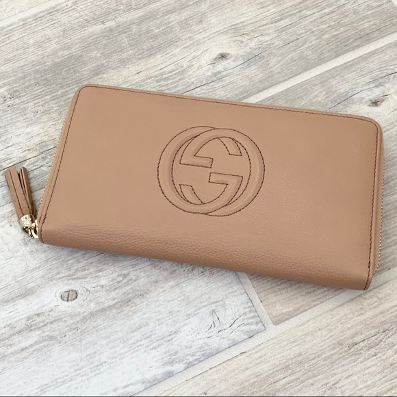 Gucci Tan Soho Organizer Wallet - Picture 2 of 11